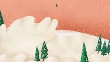 冬至筷子饺子插画视频的预览图